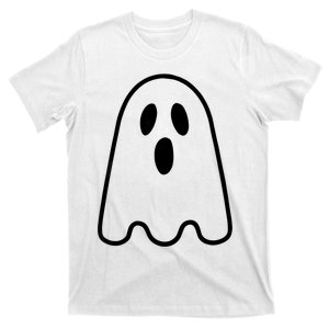 Ghost Adult Women Silly Ghost Face Costume T-Shirt