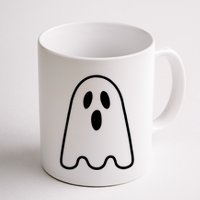 Ghost Adult Women Silly Ghost Face Costume Mug