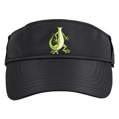 Gecko Adult Women Green Lizard Costume Adult Drive Performance Visor