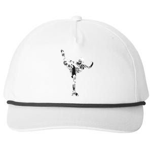 Girls And Wo Ice Skating Snapback Five-Panel Rope Hat