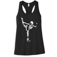 Girls And Wo Ice Skating Women's Racerback Tank