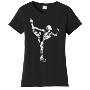 Girls And Wo Ice Skating Women's T-Shirt