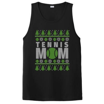 Green And White Tennis Mom Ugly Christmas Great Gift PosiCharge Competitor Tank