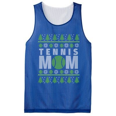 Green And White Tennis Mom Ugly Christmas Great Gift Mesh Reversible Basketball Jersey Tank