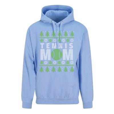 Green And White Tennis Mom Ugly Christmas Great Gift Unisex Surf Hoodie