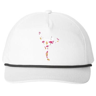 Girls And Wo Ice Skating Snapback Five-Panel Rope Hat