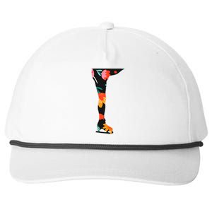 Girls And Wo Ice Skating Snapback Five-Panel Rope Hat