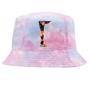 Girls And Wo Ice Skating Tie-Dyed Bucket Hat