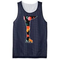 Girls And Wo Ice Skating Mesh Reversible Basketball Jersey Tank