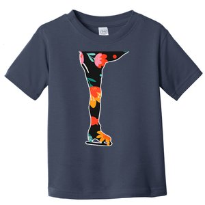 Girls And Wo Ice Skating Toddler T-Shirt