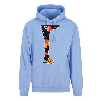 Girls And Wo Ice Skating Unisex Surf Hoodie