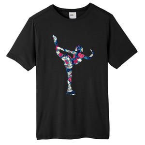 Girls And Wo Ice Skating Tall Fusion ChromaSoft Performance T-Shirt