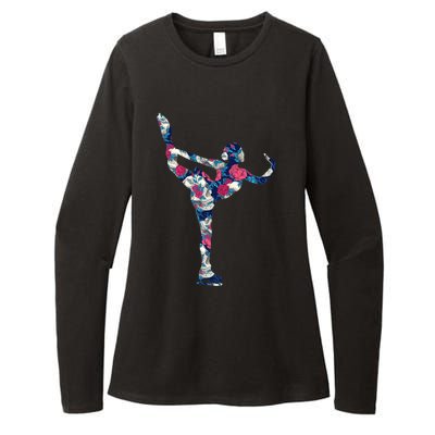 Girls And Wo Ice Skating Womens CVC Long Sleeve Shirt