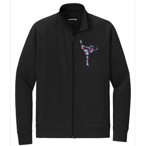 Girls And Wo Ice Skating Stretch Full-Zip Cadet Jacket