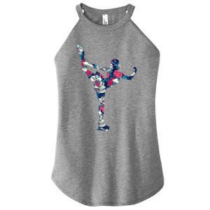 Girls And Wo Ice Skating Women's Perfect Tri Rocker Tank