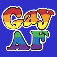 Gay AF Toddler T-Shirt