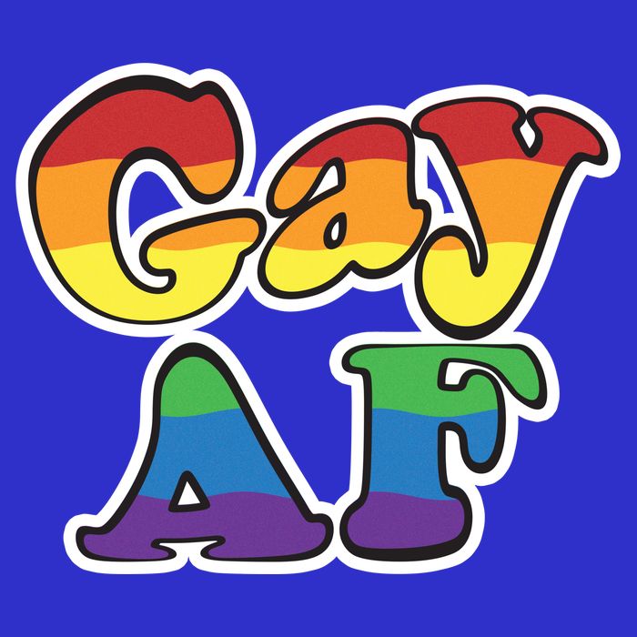 Gay AF Toddler T-Shirt