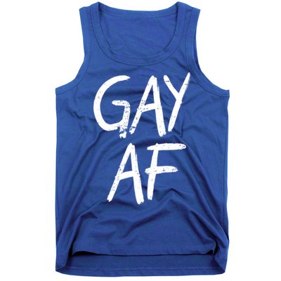 Gay AF Pride Logo Tank Top