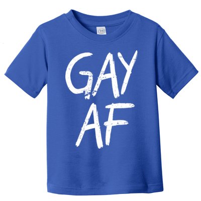 Gay AF Pride Logo Toddler T-Shirt