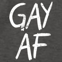 Gay AF Pride Logo Vector Backpack