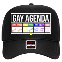 Gay Agenda Be Gay Super Gay Taco Tuesday Funny Trucker Hat