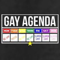 Gay Agenda Be Gay Super Gay Taco Tuesday Funny Trucker Hat