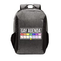 Gay Agenda Be Gay Super Gay Taco Tuesday Funny Vector Backpack