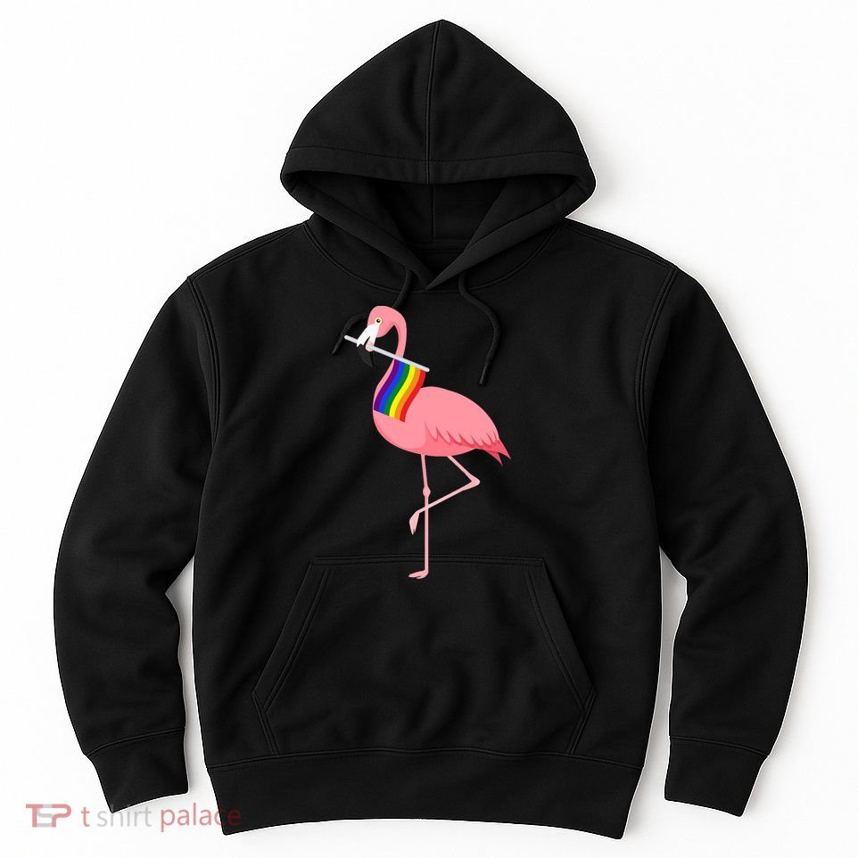 Gay Flamingo Hoodie