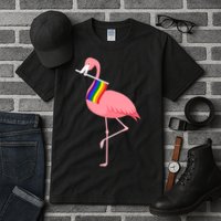 Gay Flamingo Tall T-Shirt
