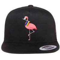 Gay Flamingo Flatbill Hat
