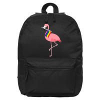 Gay Flamingo 16 in Basic Backpack