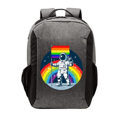 Gay Pride Astronaut LGBT Moon Landing Vector Backpack