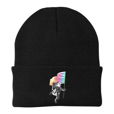 Gay Pride Astronaut Rainbow Flag Beanie