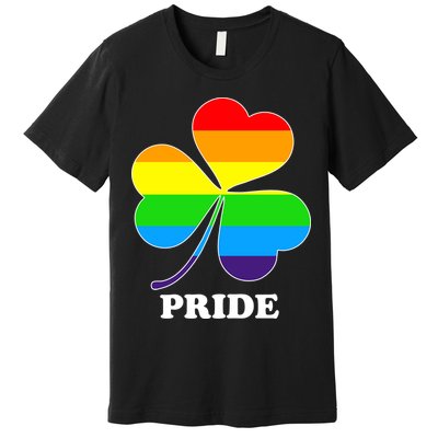 Gay Pride Cloverleaf Rainbow Premium T-Shirt
