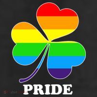Gay Pride Cloverleaf Rainbow Trucker Hat