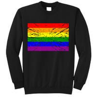 Gay Pride Flag Retro Sweatshirt