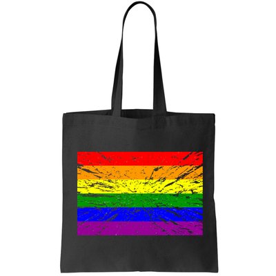Gay Pride Flag Retro Bag