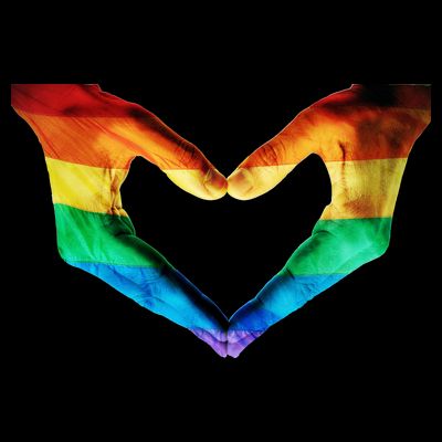 Gay Pride Hand Of Love T-Shirt