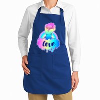 Gay Pride LGBT Rainbow Love Cotton Candy Fist Apron