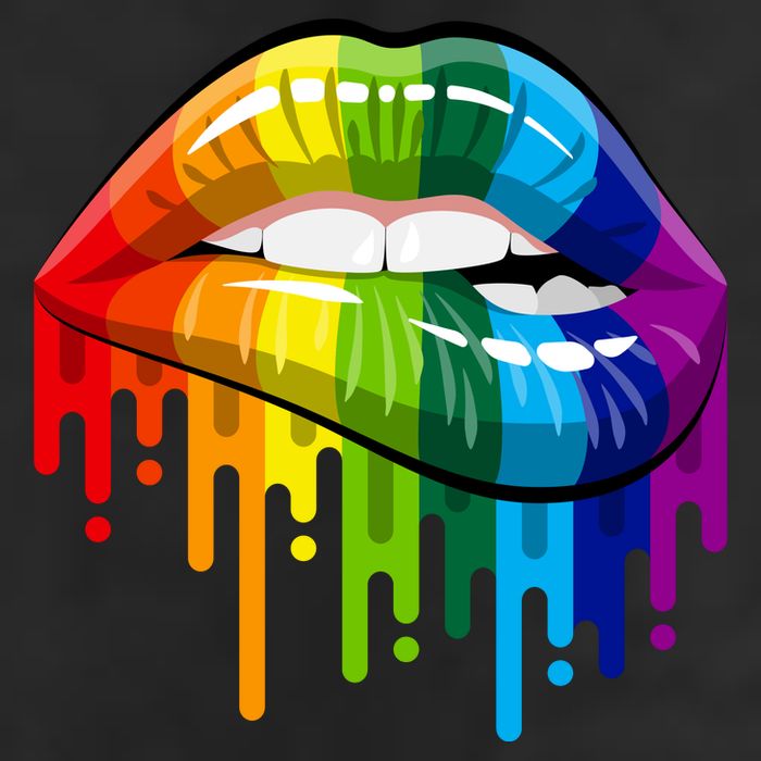 Gay Pride Lips Cool Comfort Performance Bucket Hat