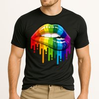 Gay Pride Lips Performance Shirt
