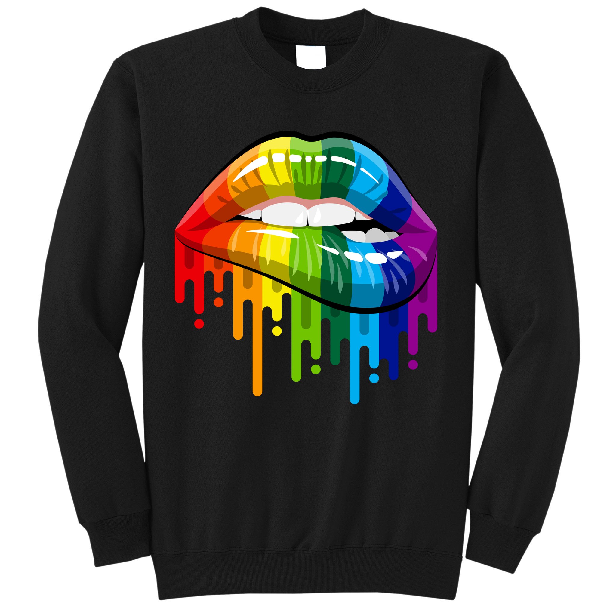 Gay Pride Lips Sweatshirt