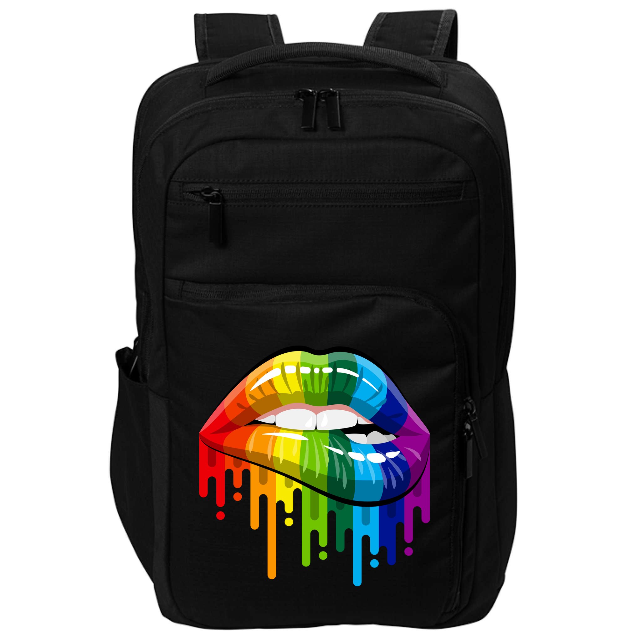 Gay Pride Lips Impact Tech Backpack