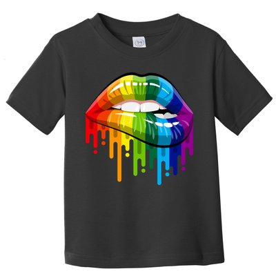 Gay Pride Lips Toddler T-Shirt