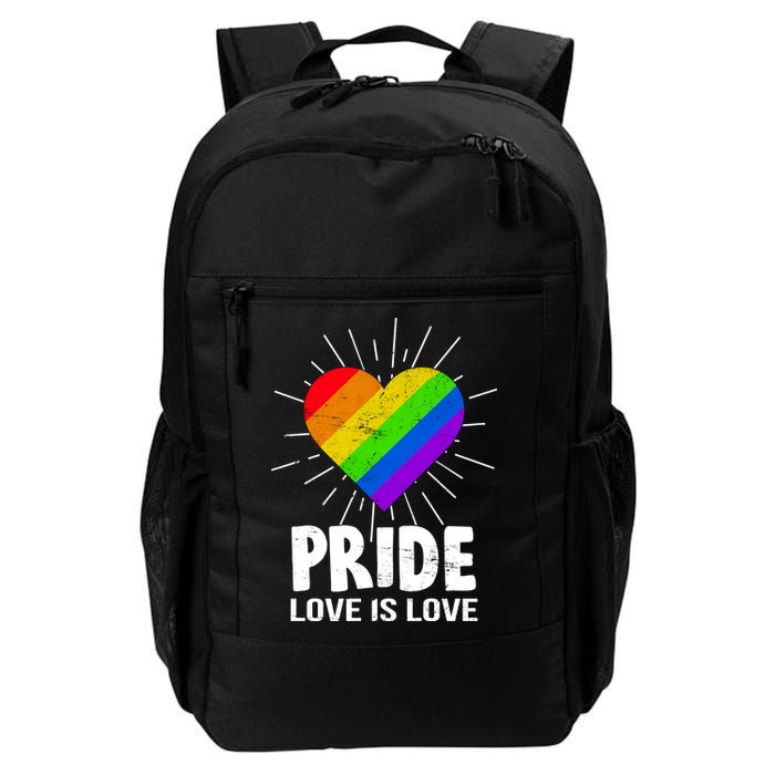 Gay Pride Love Is Love LGBT Backpack