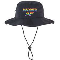 Gay Pride Married AF Marriage Equality Bucket Hat