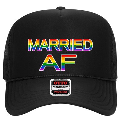 Gay Pride Married AF Marriage Equality Trucker Hat