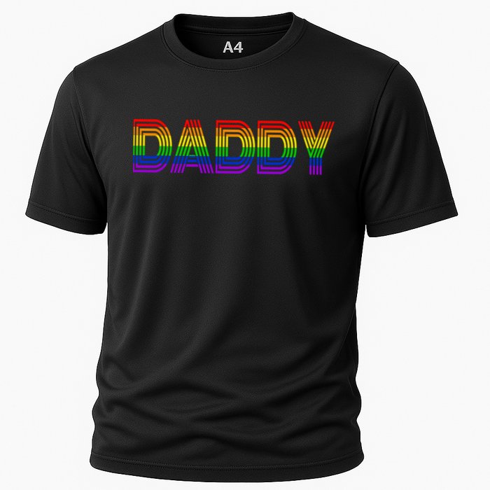 Gay Pride Proud Daddy LGBT Performance Shirt