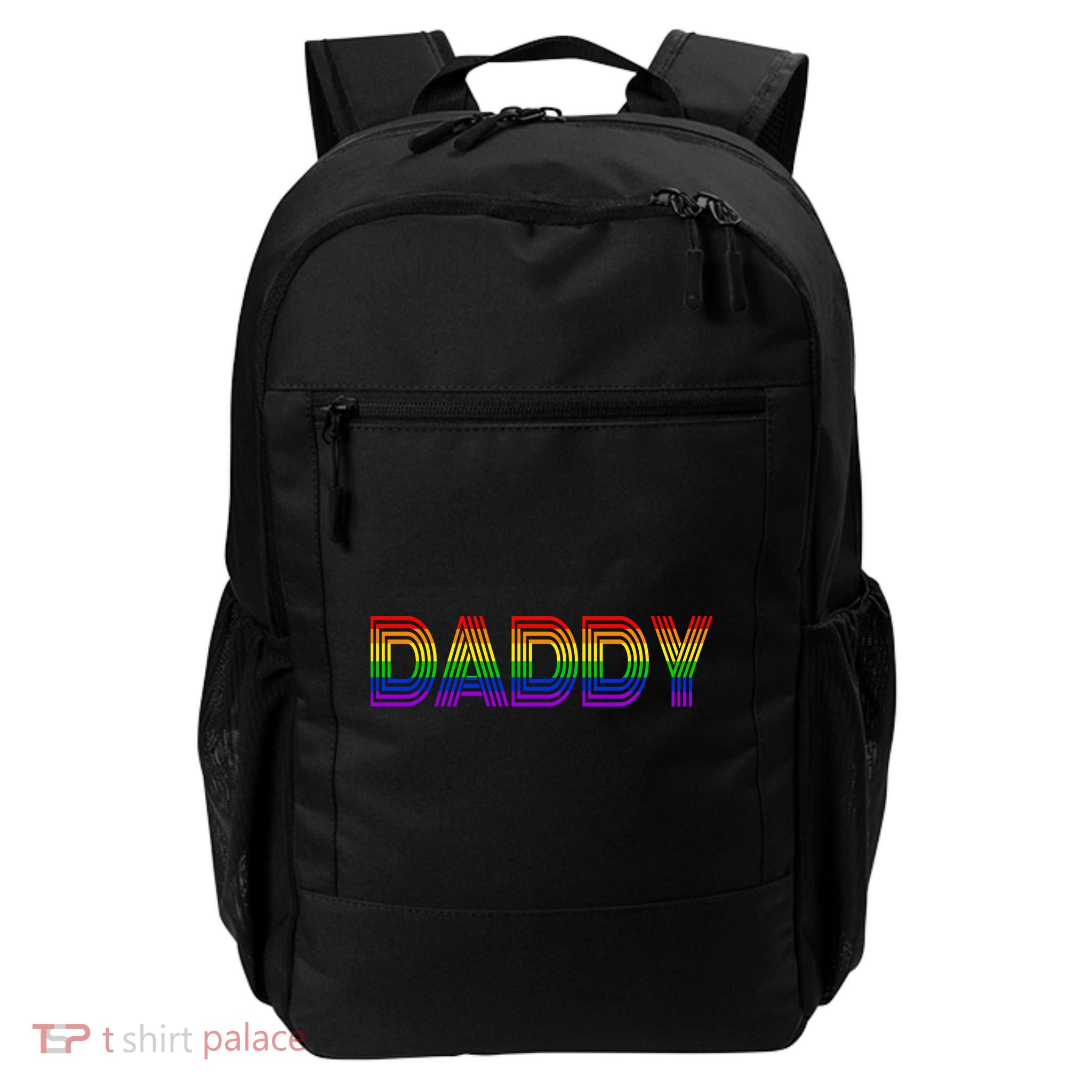 Gay Pride Proud Daddy LGBT Backpack