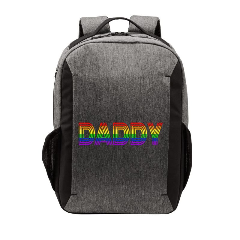 Gay Pride Proud Daddy LGBT Vector Backpack